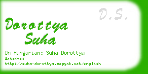 dorottya suha business card